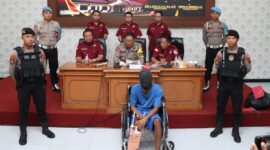 Polres Kebumen menggelar konferensi pers. / ft.Istimewa